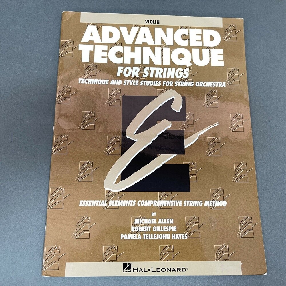 Violin Advanced Technique for Strings Hal Leonard String Method Orchestra Music